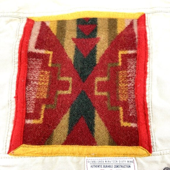 Baby Gap Jacket Indian Head Nickel Blanket 2-3T 100% Cotton - Picture 6 of 7